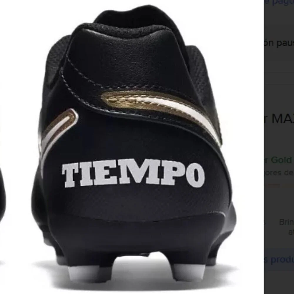 The Nike JR TIEMPO RIO III FG youth cleat size 4.5